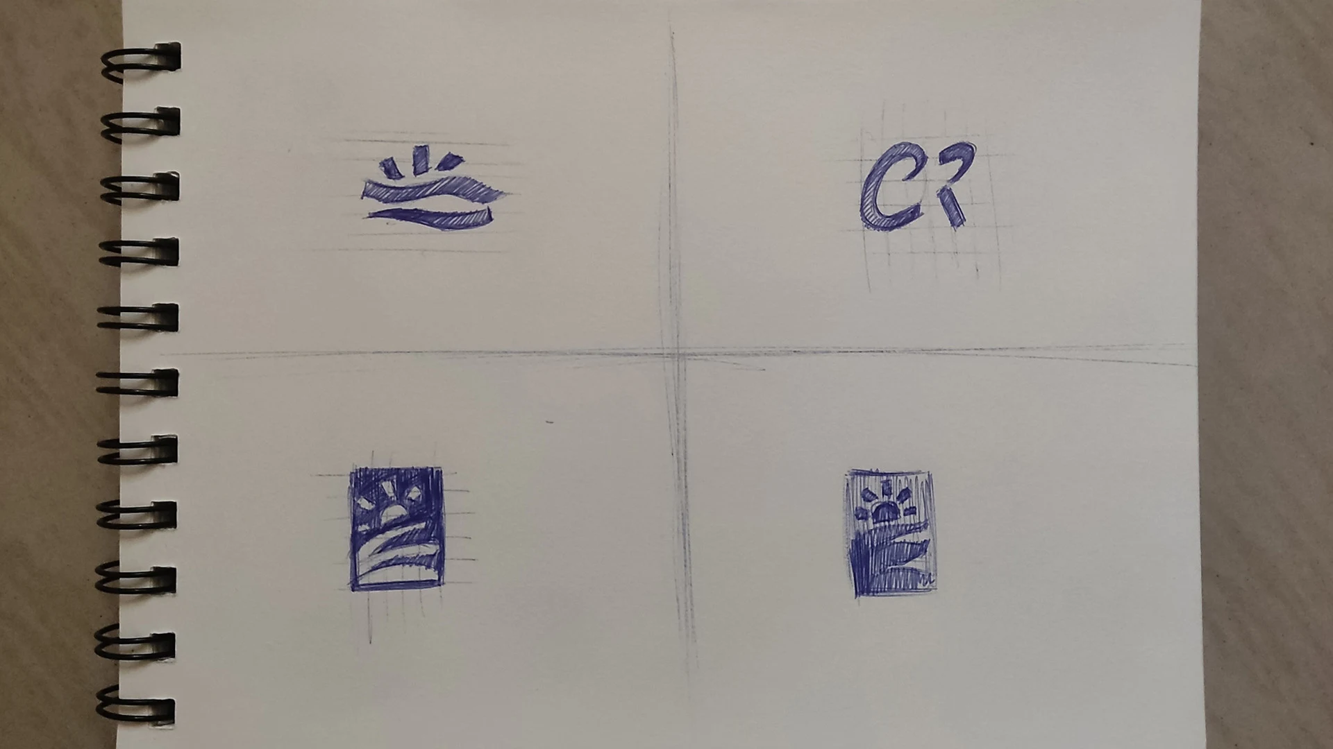  Logo Ideation Sketches